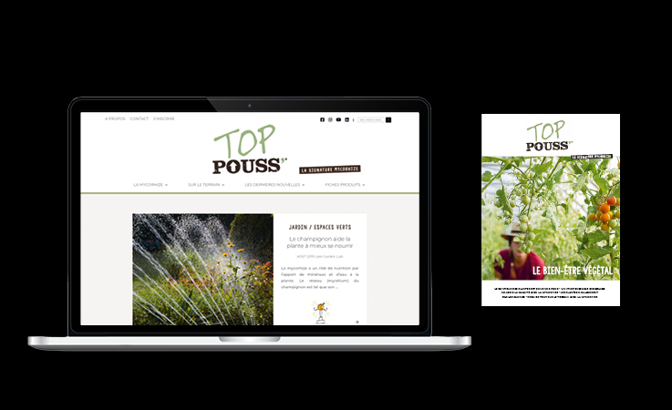 Site et magazine Tou Pouss'