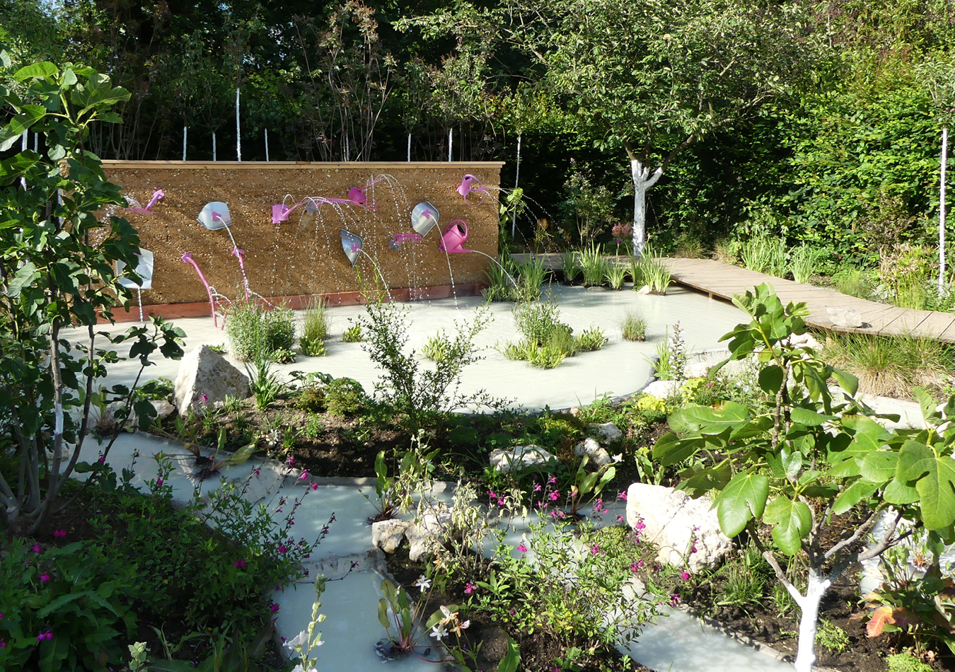 Festival international des jardins de Chaumont-sur-Loir. Jardin, La source vive.