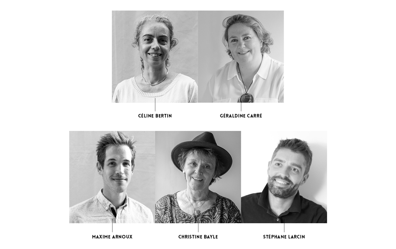 L'équipe des paysagistes Garden_Fab présent à Saint-Jean-de-Beauregard.