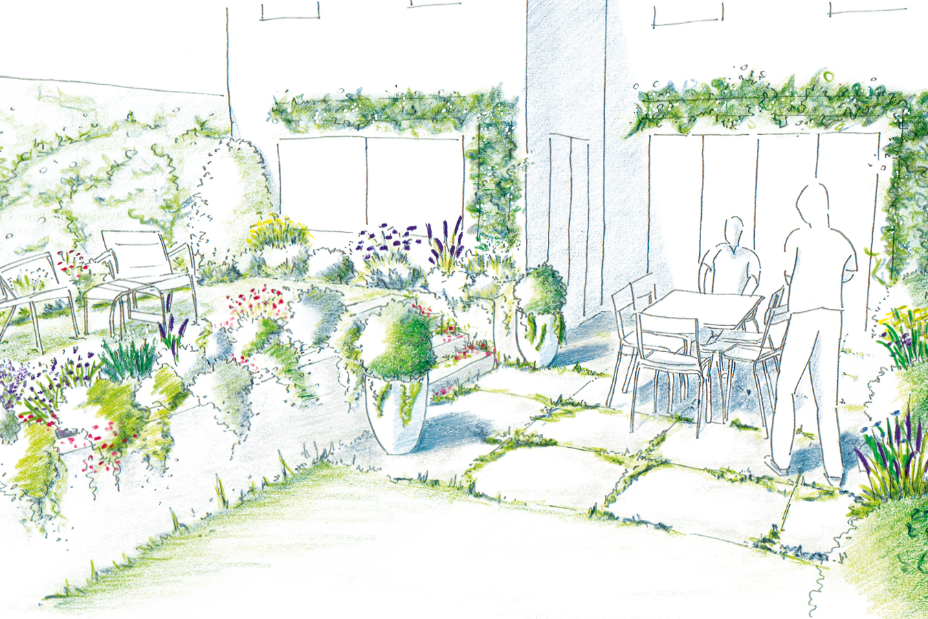 Conception, plan d'un jardin de ville, Garden_Lab n°10 Jardin & sécheresse.