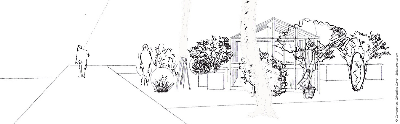 Stand-jardin Garden_Lab, fête des plantes de Saint-Jean-de-Beauregard, les 24, 25 et 26 septembre 2021.