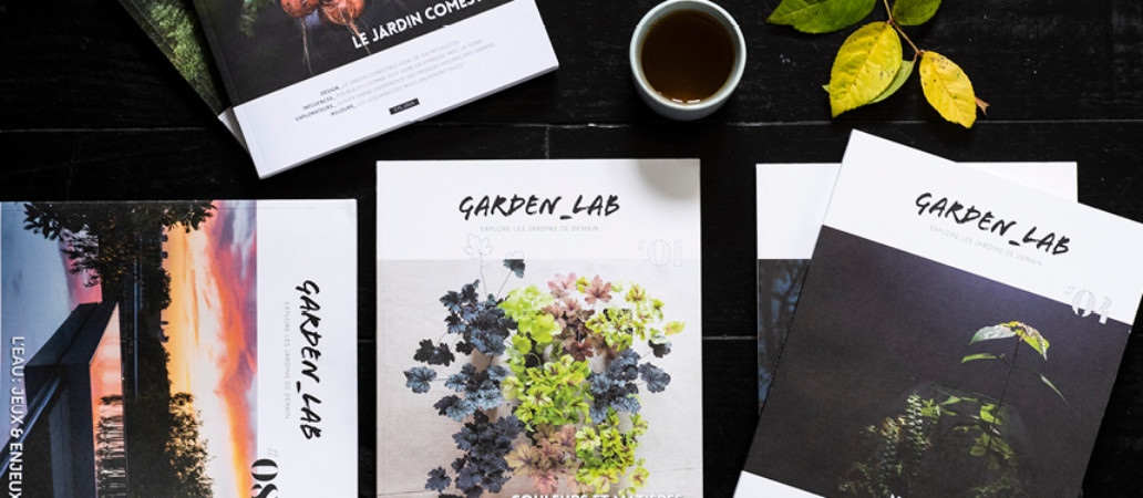 Revue Garden_Lab, la collection, 13 numéros.